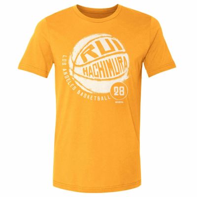 NBA 八村塁 レイカーズ Tシャツ Basketball T-Shirt 500Level ゴールド
