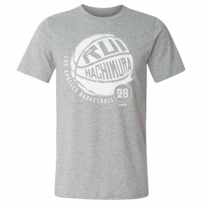 NBA 八村塁 レイカーズ Tシャツ Basketball T-Shirt 500Level ヘザーグレー