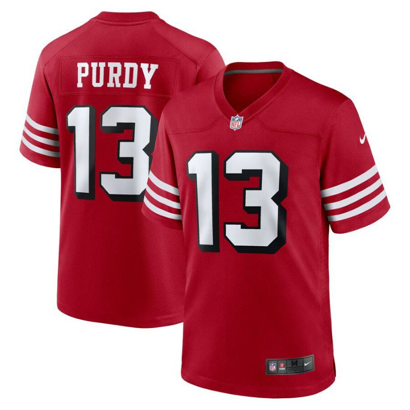 NFL ブロック・パーディ 49ers ユニフォーム オルタネイト Game Player Jersey ナイキ/Nike スカーレット 23nplf  | セレクション | MLB NBA NFL プロ野球グッズ専門店 公式オンラインストア