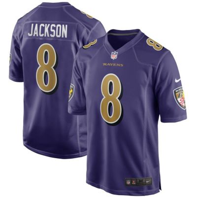 NFL ラマー・ジャクソン レイブンズ ユニフォーム オルタネイト Game Jersey ナイキ/Nike パープル 23nplf