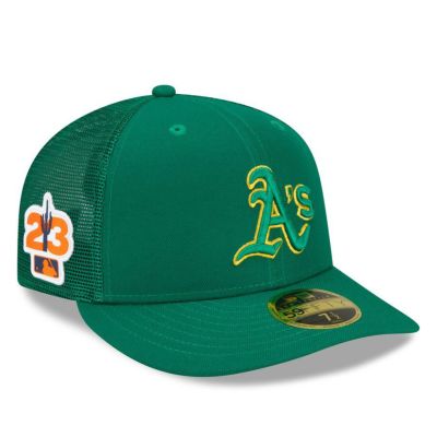 MLB アスレチックス キャップ 2023 スプリングトレーニング ロープロファイル 59FIFTY  ニューエラ/New Era グリーン