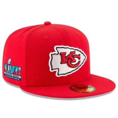 NFL チーフス キャップ 第57回 スーパーボウル 優勝記念 サイドパッチ 59FIFTY Fitted Hat ニューエラ/New Era レッド