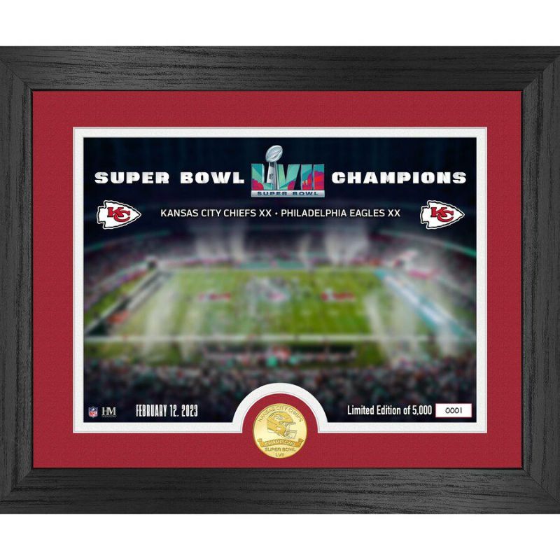 NFL チーフス ブロンズコイン 第57回 スーパーボウル 優勝記念 13'' x 16'' Celebration フォトミント Highland  Mint | セレクション | MLB NBA NFL プロ野球グッズ専門店 公式オンラインストア