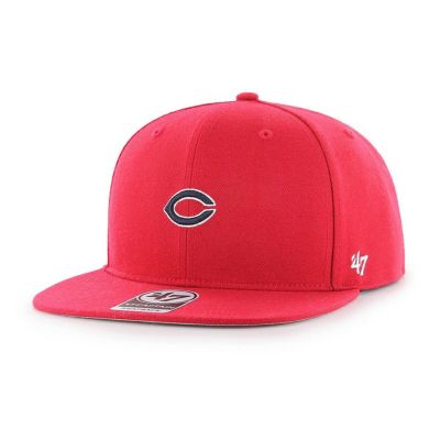 広島カープ グッズ キャップ ミニロゴ Captain Cap 47 Brand レッド