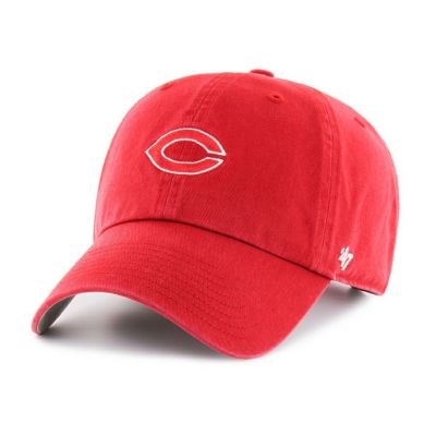広島カープ グッズ キャップ ミニロゴ Clean Up Cap 47 Brand レッド