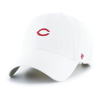 広島カープ グッズ キャップ ミニロゴ Clean Up Cap 47 Brand ホワイト