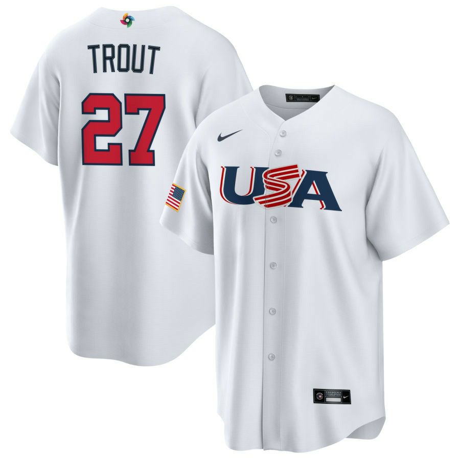 WBC マイク・トラウト アメリカ代表 ユニフォーム 2023 World Baseball 