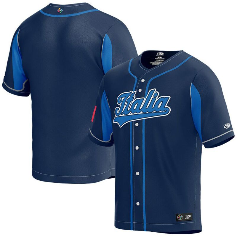 WBC イタリア代表 ユニフォーム 2023 World Baseball Classic Replica Jersey OT Sports ネイビー  | セレクション | MLB NBA NFL プロ野球グッズ専門店 公式オンラインストア