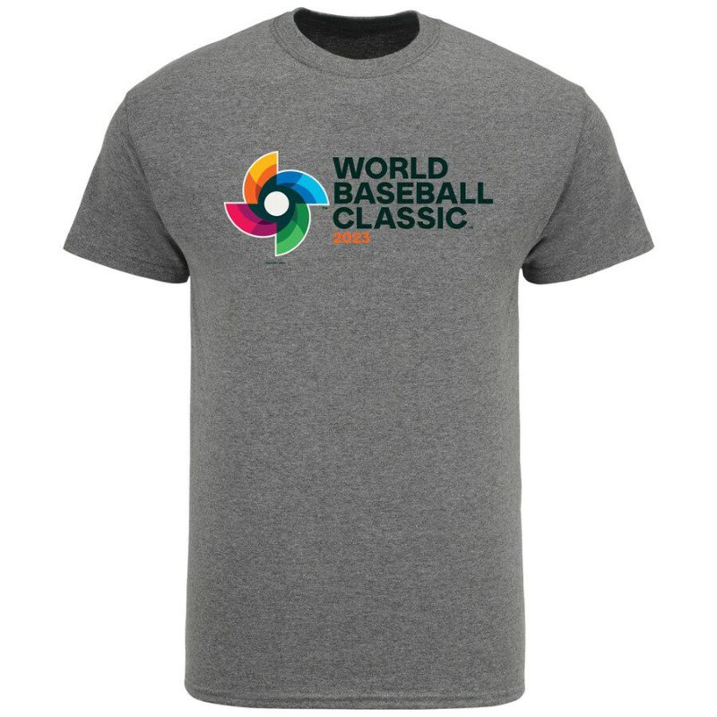 WBC 2023 ワールドベースボールクラシック Tシャツ 2023 World Baseball Classic T-Shirt Legends  チャコール | セレクション | MLB NBA NFL プロ野球グッズ専門店 公式オンラインストア