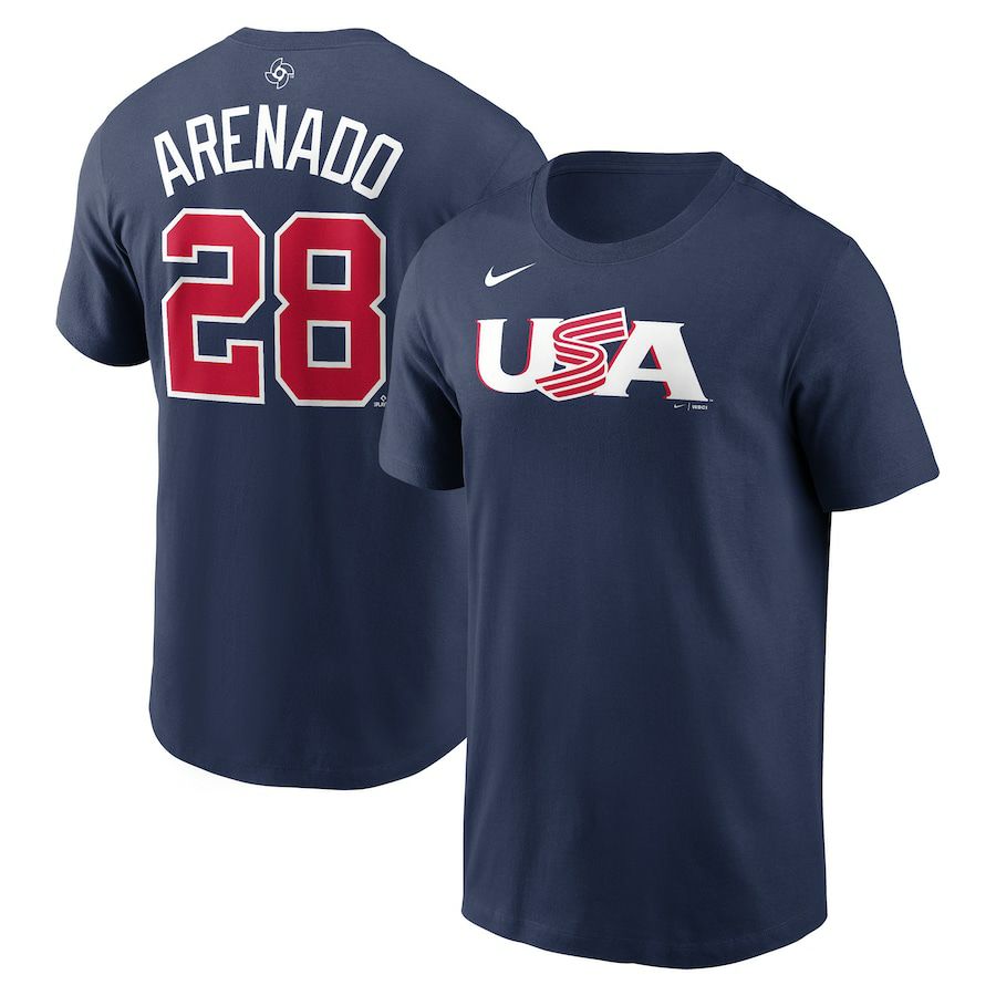 WBC ノーラン・アレナド アメリカ代表 USA Tシャツ 2023 World 