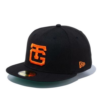読売ジャイアンツ/巨人 グッズ キャップ Customized Classic Cap レトロシリーズ ニューエラ/New Era ブラック/オレンジ npbcl