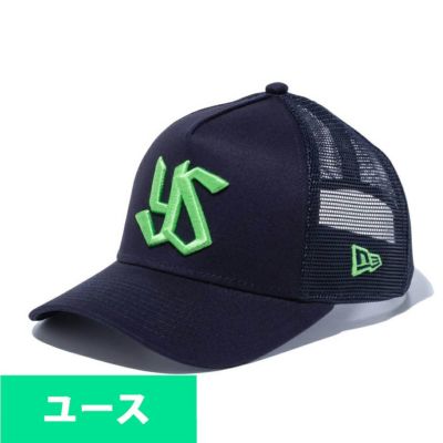東京ヤクルトスワローズ グッズ メッシュキャップ ユース 9FORTY A-Frame トラッカーメッシュ  Cap ニューエラ/New Era ネイビー