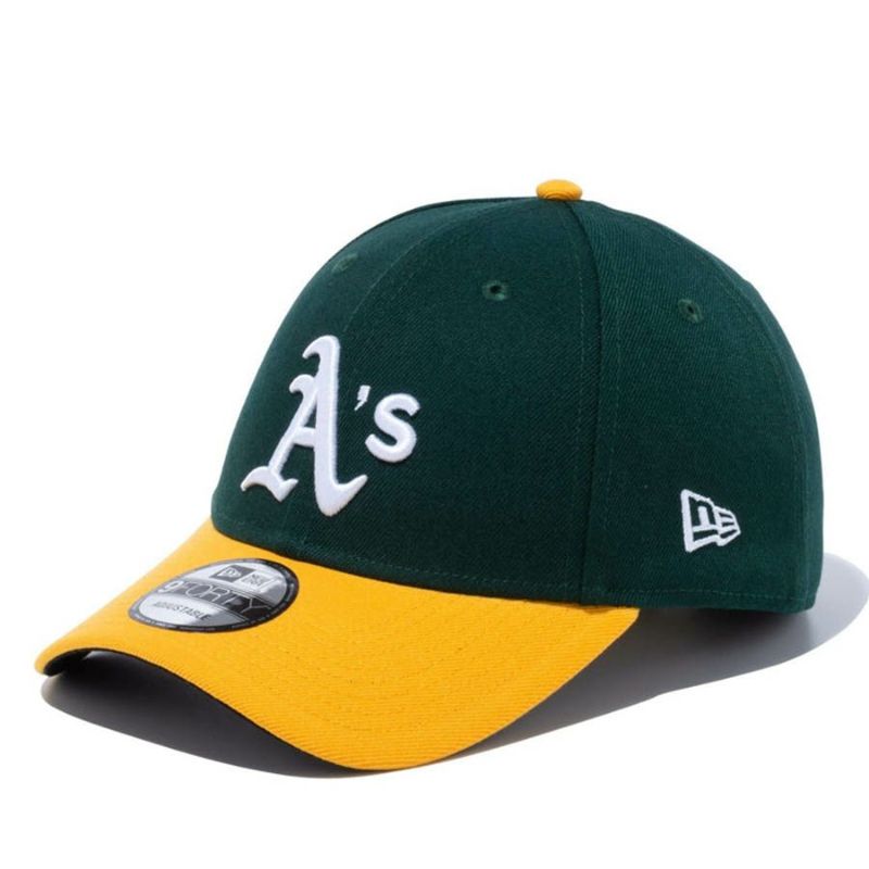 MLB アスレチックス キャップ 9FORTY チームロゴ Cap ニューエラ/New Era グリーン/イエロー | セレクション | MLB  NBA NFL プロ野球グッズ専門店 公式オンラインストア