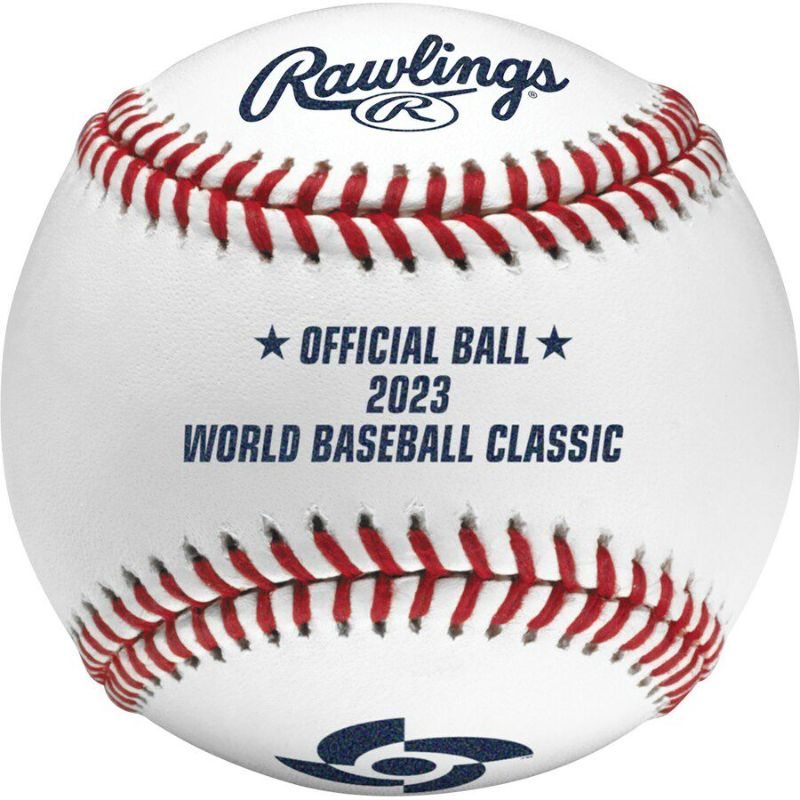 WBC 公式球 2023 World Baseball Classic Logo Baseball with Case Rawlings |  セレクション | MLB NBA NFL プロ野球グッズ専門店 公式オンラインストア