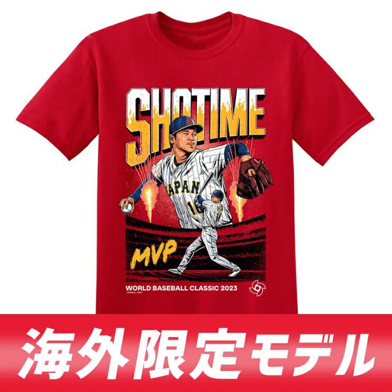 WBC 大谷翔平 侍ジャパン Tシャツ 2023 World Baseball Classic 優勝記念 MVP レッド | セレクション | MLB  NBA NFL プロ野球グッズ専門店 公式オンラインストア