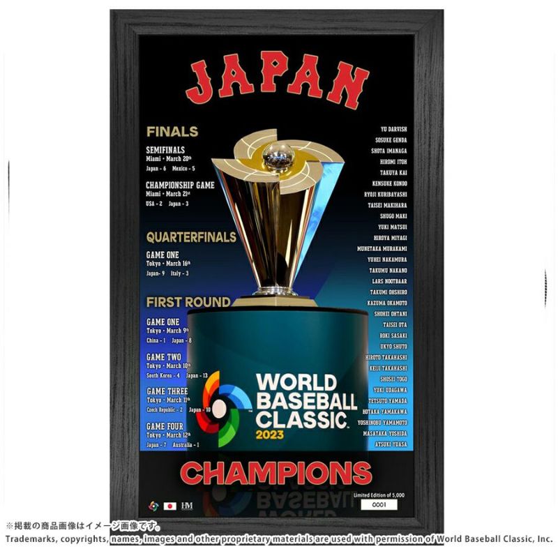 WBC】WBC2023侍JAPAN優勝記念フォトミント＆コインが店頭新入荷