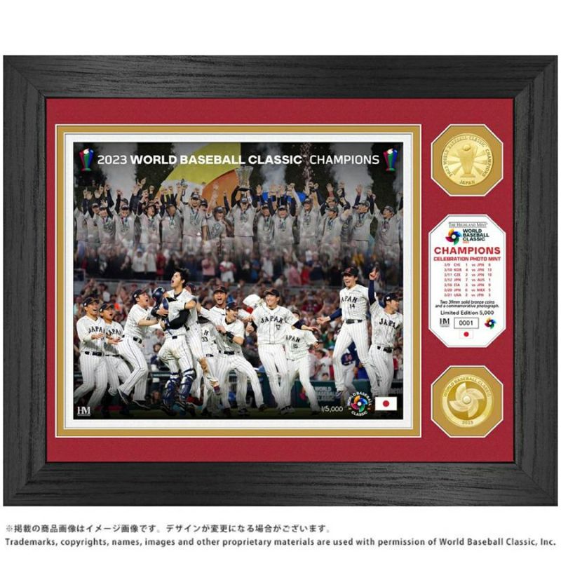 WBC 侍ジャパン ブロンズコイン フォトミント 2023 World Baseball Classic 優勝記念 Celebration The  Highland Mint | セレクション | MLB NBA NFL プロ野球グッズ専門店 公式オンラインストア