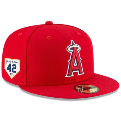 エンゼルス MLB キャップ ニューエラ New Era レッド 60周年記念 選手