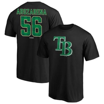 MLB ランディ・アロザレーナ タンパベイ・レイズ Tシャツ Hometown Legend ネーム＆ナンバー T-Shirt Fanatics  Branded ネイビー | セレクション | MLB NBA NFL プロ野球グッズ専門店 公式オンラインストア