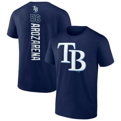 Nike Men's Tampa Bay Rays Randy Arozarena #56 Navy T-Shirt