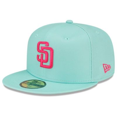 MLB パドレス キャップ シティーコネクト 59FIFTY Fitted Hat ニューエラ/New Era ミント【nejp】