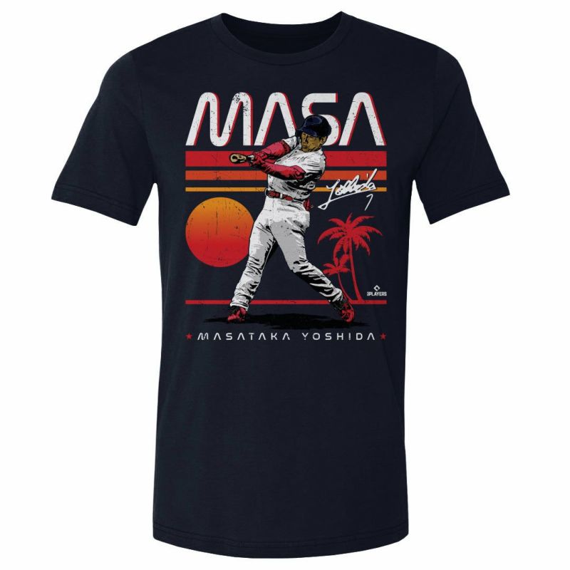 MLB 吉田正尚 レッドソックス Tシャツ Boston MASAT-Shirt 500Level トゥルーネイビー | セレクション | MLB  NBA NFL プロ野球グッズ専門店 公式オンラインストア