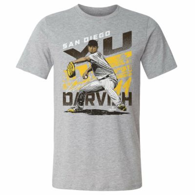 MLB ダルビッシュ有 パドレス Tシャツ San Diego City Name T-Shirt 500 Level ヘザーグレー