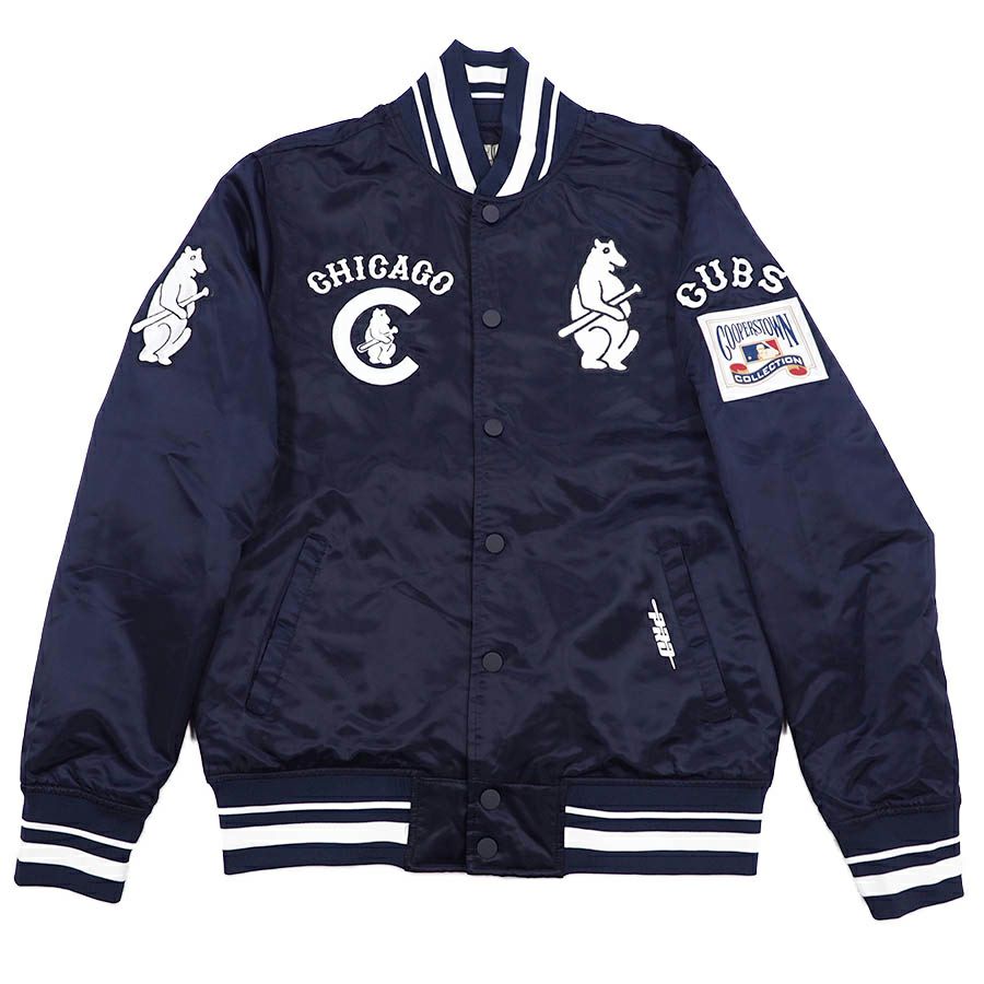 MLB レッドソックス スタジャン サテン レトロクラシック ジャケット  