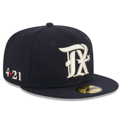 MLB レンジャーズ キャップ シティーコネクト City Connect 59FIFTY Fitted Hat ニューエラ/New Era ネイビー【nejp】