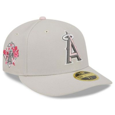 MLB エンゼルス キャップ 2023 母の日 Mother's Day Low Profile 59FIFTY Fitted Hat ニューエラ/New Era ストーン