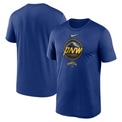 MLB マリナーズ Tシャツ 2023 シティーコネクト City Connect Large Logo T-Shirt ナイキ/Nike ロイヤル