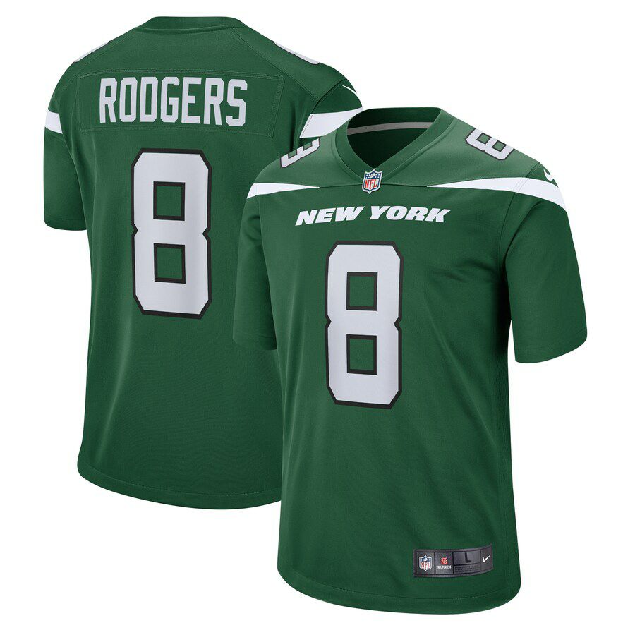 NFL アーロン・ロジャース ジェッツ ユニフォーム Game Jersey ナイキ 