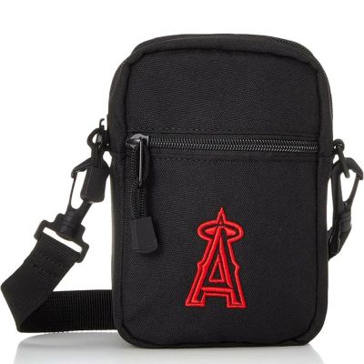 MLB エンゼルス ミニ ショルダーバッグ バッグ Mini Sholder イーカム/E-come ブラック | セレクション | MLB NBA  NFL プロ野球グッズ専門店 公式オンラインストア