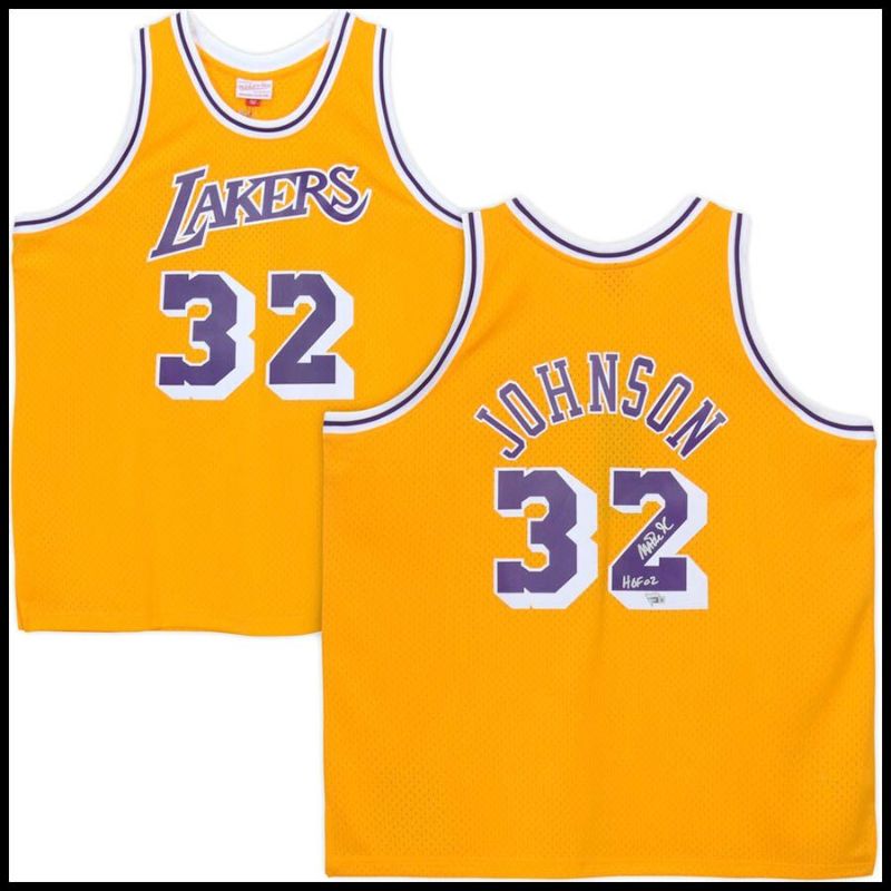 NBAロサンゼルスレイカーズマジックジョンソンSwingman Jersey