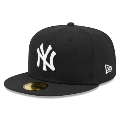 MLB ヤンキース キャップ 59Fifty Fitted Cap モノトーン ニューエラ/New Era ブラック ホワイト【nejp】