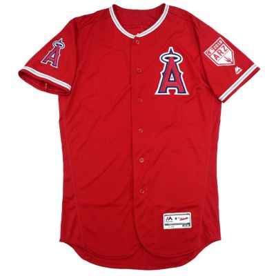 MLB 大谷翔平 エンゼルス オーセンティック ユニフォーム スプリングトレーニング 2019 Spring Camp  マジェスティック/Majestic レッド