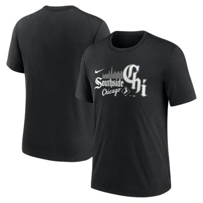 MLB ホワイトソックス Tシャツ シティーコネクト Tri-Blend Short Sleeve Tee ナイキ/Nike ブラック