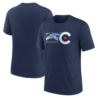 MLB カブス Tシャツ シティーコネクト Tri-Blend Short Sleeve Tee ナイキ/Nike ミッドナイトネイビー
