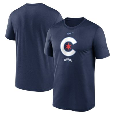 MLB カブス Tシャツ シティーコネクト ビッグロゴ Short Sleeve Tee ナイキ/Nike ミッドナイトネイビー