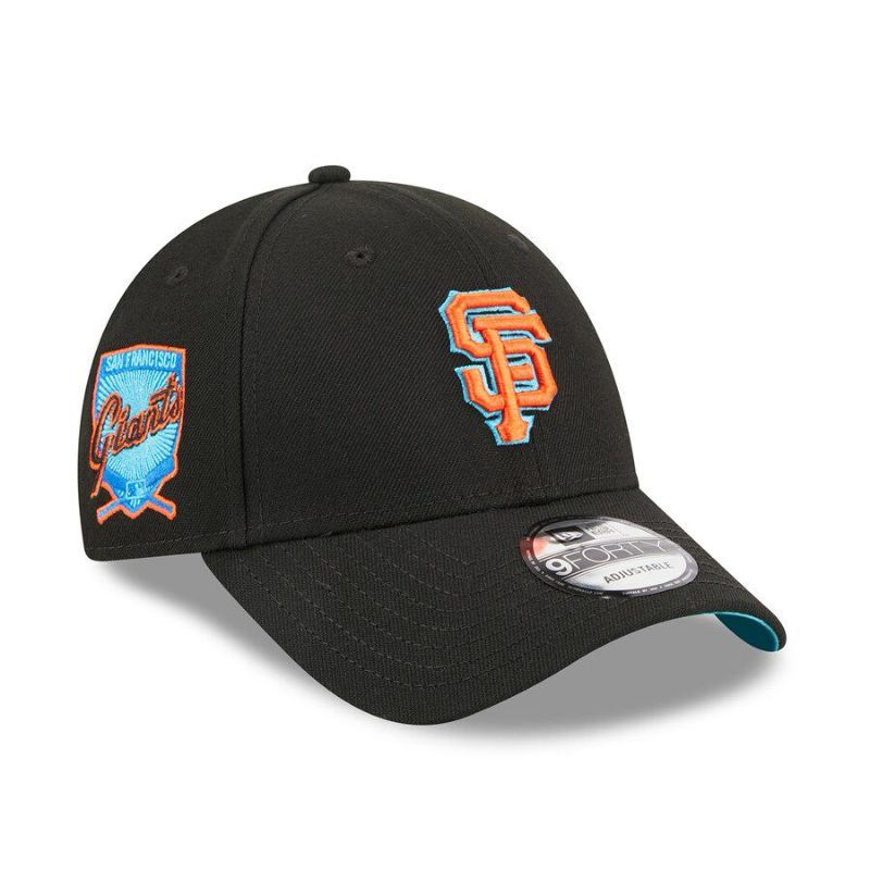 MLB サンフランシスコ・ジャイアンツ キャップ 2023 MLB Father's Day 父の日 9FORTY Adjustable Hat  ニューエラ/New Era ブラック | セレクション | MLB NBA NFL プロ野球グッズ専門店 公式オンラインストア