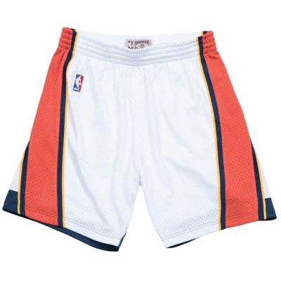 NBA ウォリアーズ ショートパンツ スウィングマン Shorts ミッチェル＆ネス/Mitchell & Ness ホワイト (2009-10)