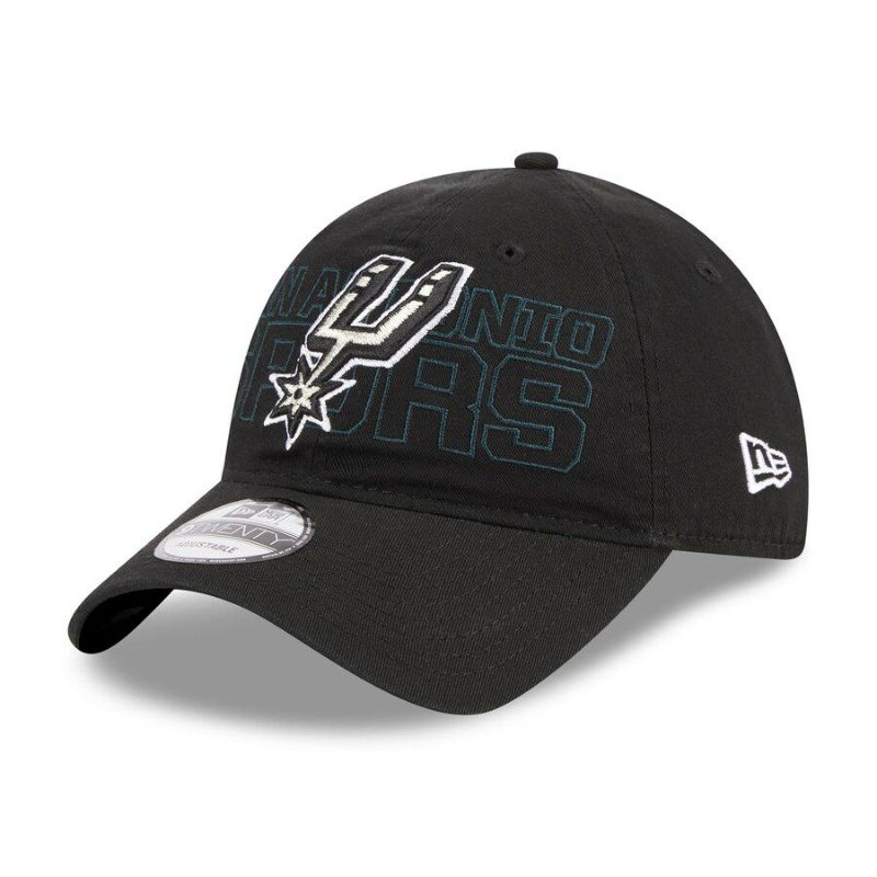 NBA スパーズ キャップ NBAドラフト 2023 Draft 9TWENTY Adjustable Hat ニューエラ/New Era ブラック  | セレクション | MLB NBA NFL プロ野球グッズ専門店 公式オンラインストア