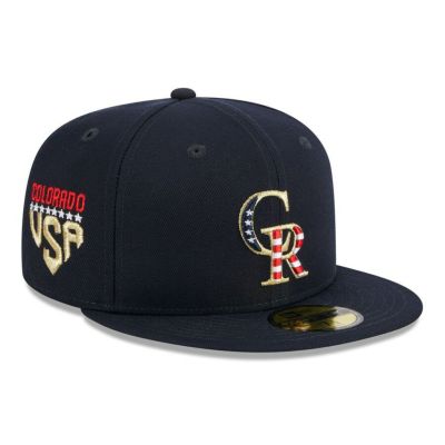 MLB ロッキーズ キャップ ニューエラ 59FIFTY Fitted 独立記念日 4th