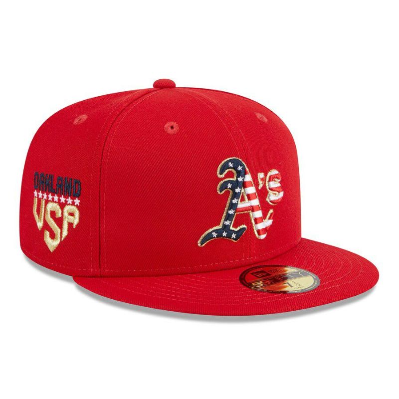 MLB アスレチックス キャップ 2023 独立記念日 4th of July 59FIFTY