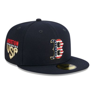 MLB レッドソックス キャップ 2023 独立記念日 4th of July 59FIFTY Fitted ニューエラ/New Era ネイビー