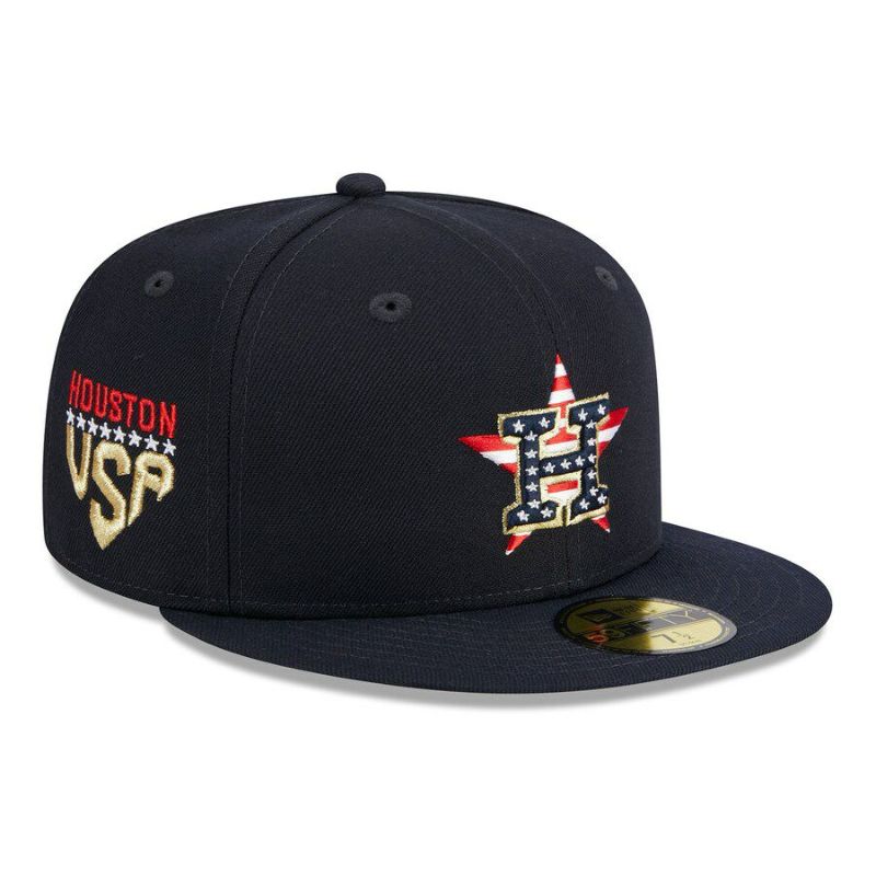 MLB アストロズ キャップ 2023 独立記念日 4th of July 59FIFTY Fitted ニューエラ/New Era ネイビー |  セレクション | MLB NBA NFL プロ野球グッズ専門店 公式オンラインストア