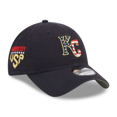 MLB ロイヤルズ キャップ 2023 独立記念日 4th of July 9TWENTY アジャスタブル ニューエラ/New Era ネイビー