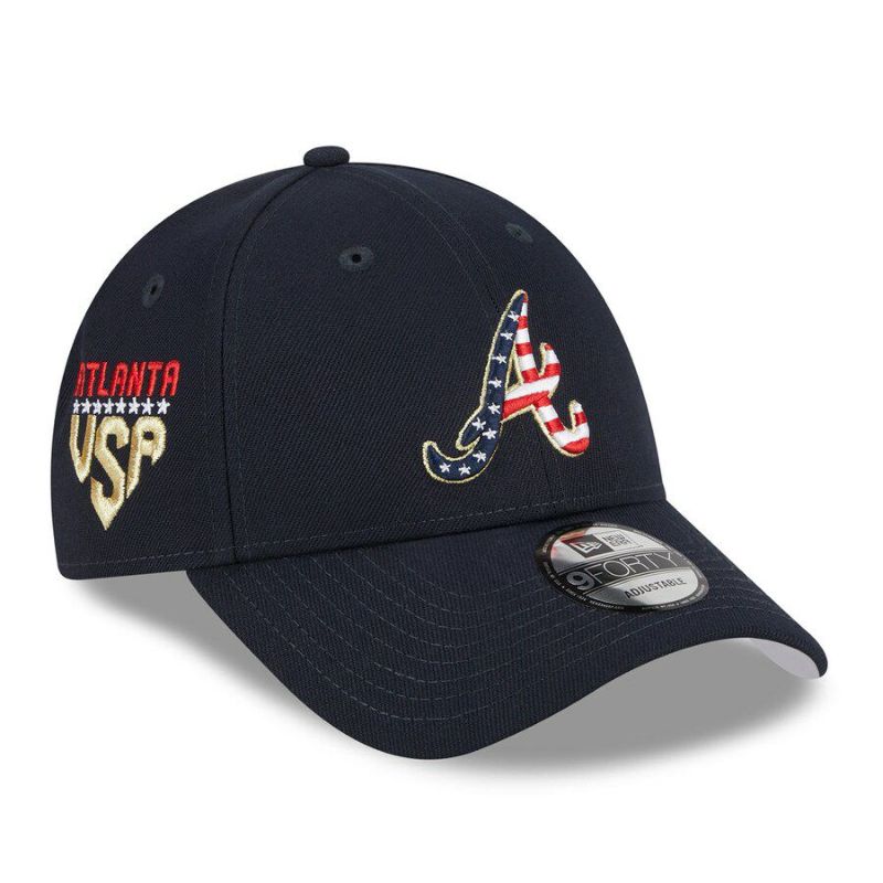 MLB ブレーブス キャップ 2023 独立記念日 4th of July 9FORTY アジャスタブル ニューエラ/New Era ネイビー |  セレクション | MLB NBA NFL プロ野球グッズ専門店 公式オンラインストア