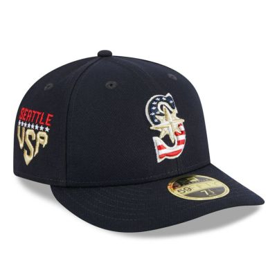 MLB マリナーズ キャップ 2023 独立記念日 4th of July 59FIFTY ロー