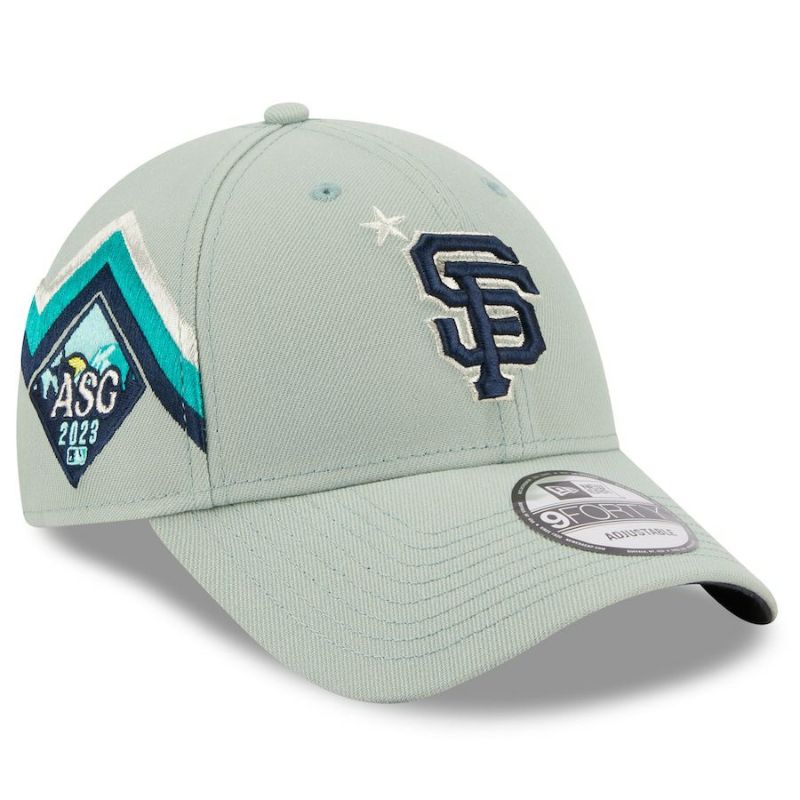 MLB サンフランシスコ・ジャイアンツ キャップ オールスターゲーム2023 9FORTY Adjustable Hat ニューエラ/New Era  ミント | セレクション | MLB NBA NFL プロ野球グッズ専門店 公式オンラインストア